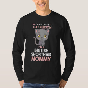 T-shirt Propriétaire de chats British Shorthair Mommy
