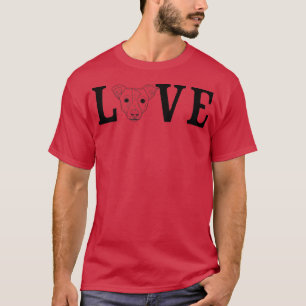 T-shirt Propriétaire de chien Amour Jack Russel