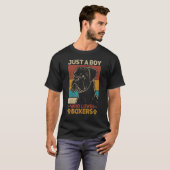 T-shirt Propriétaire De Chien Animal Animaux Animaux Rétro (Devant entier)
