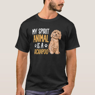 T-shirt Propriétaire de chien Cockapoo Mon animal spiritue