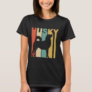 T-shirt Propriétaire de chien Cool Husky