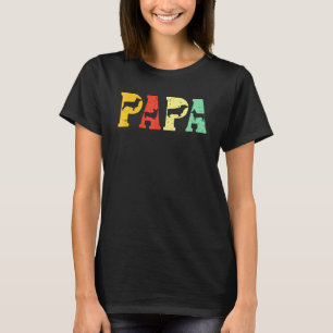 T-shirt Propriétaire de chien Corgi homme Papa Rétro