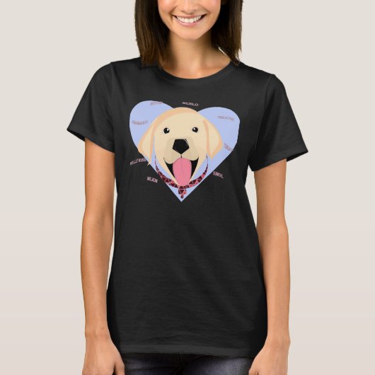 T-shirt Propriétaire de chien de chien de chien de chien d (Devant)