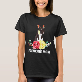 T-shirt Propriétaire de Chien de Fleurs Chien Français Chi