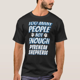 T-shirt Propriétaire de chien de race Berger des Pyrénées