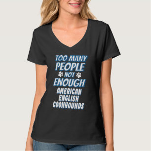 T-shirt Propriétaire de chien de race Coonhound américain