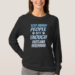 T-shirt Propriétaire de chien de race Shetland Sheepdog Ch