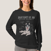 Propriétaire de chien drôle de malamute de l'Alask