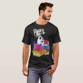 T-shirt Propriétaire de chien mignon Animaux Animaux Anima (Devant entier)