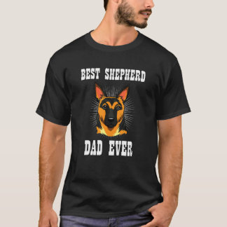 T-shirt Propriétaire de chien père berger allemand