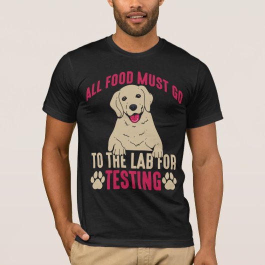 T-shirt Propriétaire de chiens du Labrador Hilaried Lab Pa (Devant)