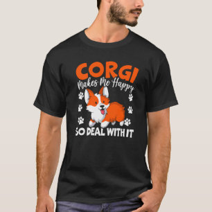 T-shirt Propriétaire de chiot chien Corgi gallois éleveur