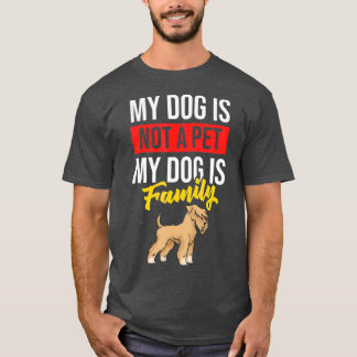 T-shirt Propriétaire de chiots de chien de chien de Terrie