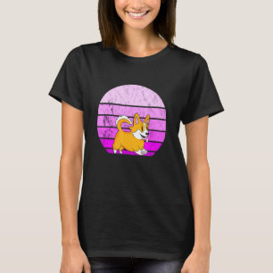 T-shirt Propriétaire de Corgi Pembroke Welsh Corgi Vintage