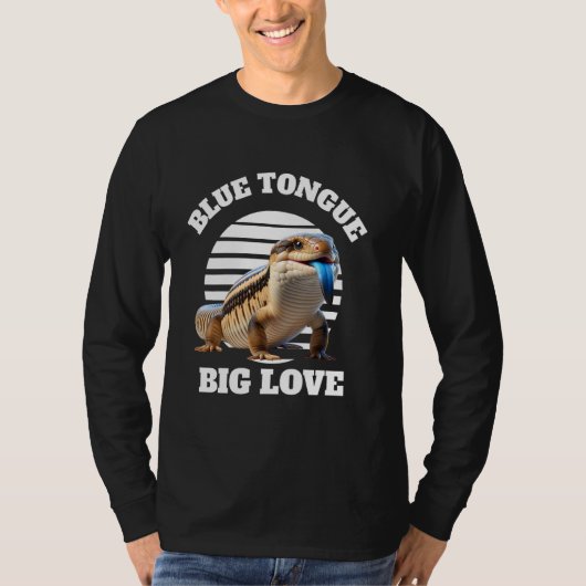 T-shirt Propriétaire de la langue bleue (Devant)