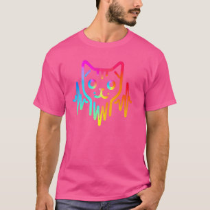 T-shirt Propriétaire de l'animal Kitten Lover Electrocardi