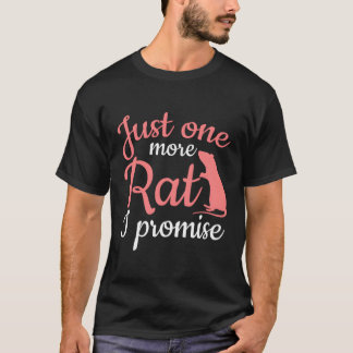 T-shirt Propriétaire De Rats Juste Un Rat De Plus