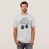 T-shirt Propriétaire de Schnauzer géant bien formé (Devant entier)