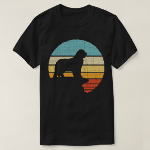 T-shirt Propriétaire de Terre-Neuve Retro Vintage Chien Pu