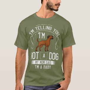 T-shirt Propriétaire des chiots Rhodesian Ridgeback _44