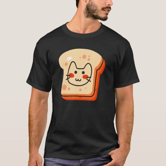 T-shirt Propriétaire du chat sandwich Cute Kitten (Devant)