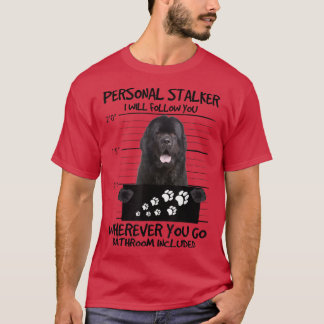 T-shirt Propriétaire du chien ami de chien Loyal Terre-Neu