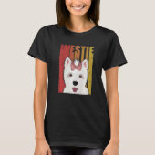 T-shirt Propriétaire du chien Westie West Highland White T (Devant)