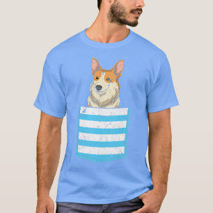 T-shirt Propriétaire du corgi de poche Amoureux des chiens