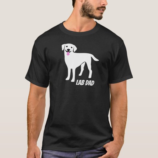 T-shirt Propriétaire du laboratoire papa Labrador Retrieve (Devant)