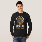 T-shirt Propriétaire du reptile Lizard (Devant entier)