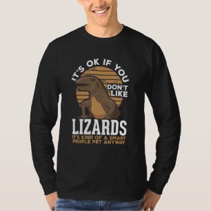 T-shirt Propriétaire du reptile Lizard
