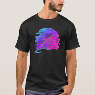 T-shirt Propriétaire d'un animal de compagnie de rat Synth