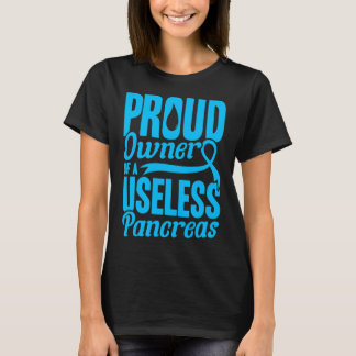 T-shirt Propriétaire d'un diabète pancréatique inutile