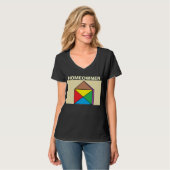 T-shirt propriétaire d'une maison (Devant entier)