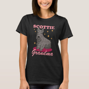 T-shirt Propriétaire écossais de chiens de grand-mère Terr