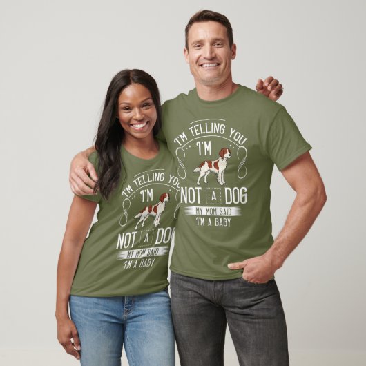 T-shirt Propriétaire Irlandais Des Chiens De Chien Rouge E (Unisexe)