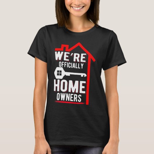 T-shirt Propriétaire Nouveau Immobilier Maison (Devant)