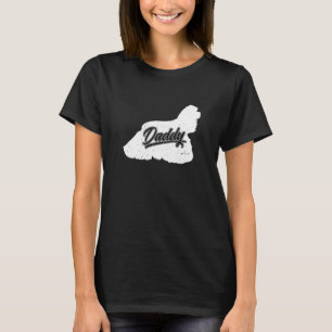 T-shirt Propriétaire Papa Pères de Cocker Spaniel mâle