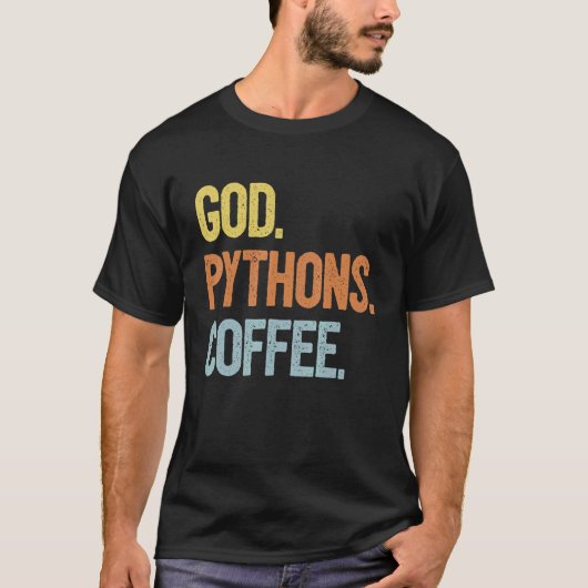 T-shirt Propriétaire Python 1 (Devant)