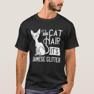 T-shirt Propriétaire Siamese Chat Kitten