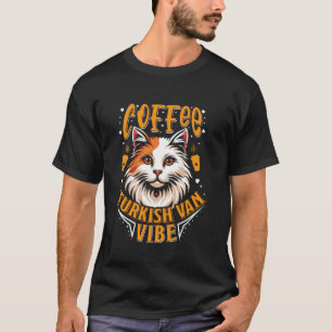 T-shirt Propriétaire Turkish Van CAFÉ TURKISH VAN VIBE Pap