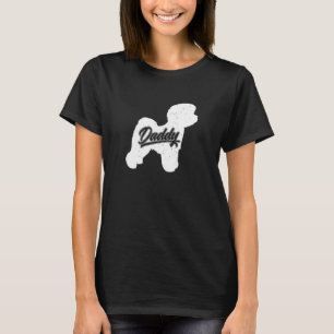 T-shirt Propriétaires de chien Papa Bichon Frise Papa Père
