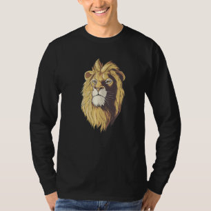 T-shirt Propriétaires de tête de lion gardien faune Safari