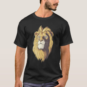 T-shirt Propriétaires de tête de lion gardien faune Safari