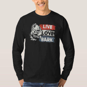T-shirt Propriétaires d'écorce d'amour en direct
