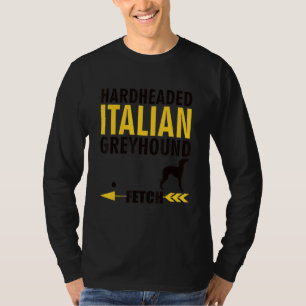 T-shirt Propriétaires italiens de chien Greyhound K9 Chiot