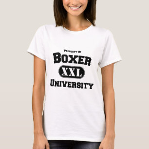 T-shirt Propriété de Boxer University