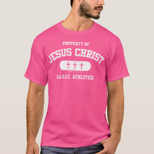 T-shirt Propriété De Jésus Christ Mode Chrétienne