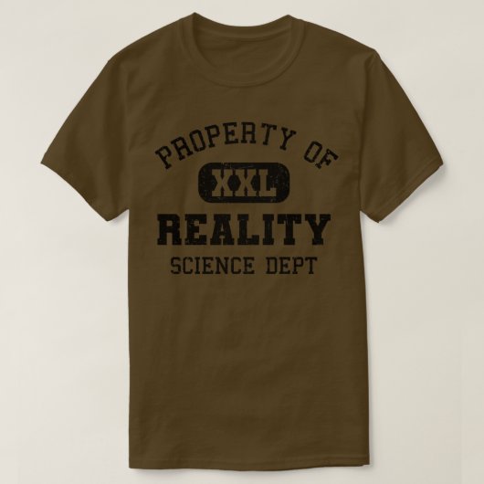 T-shirt Propriété de la science (Design devant)