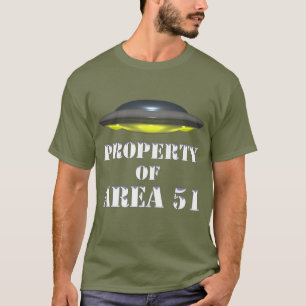 T-shirt Propriété de la zone 51